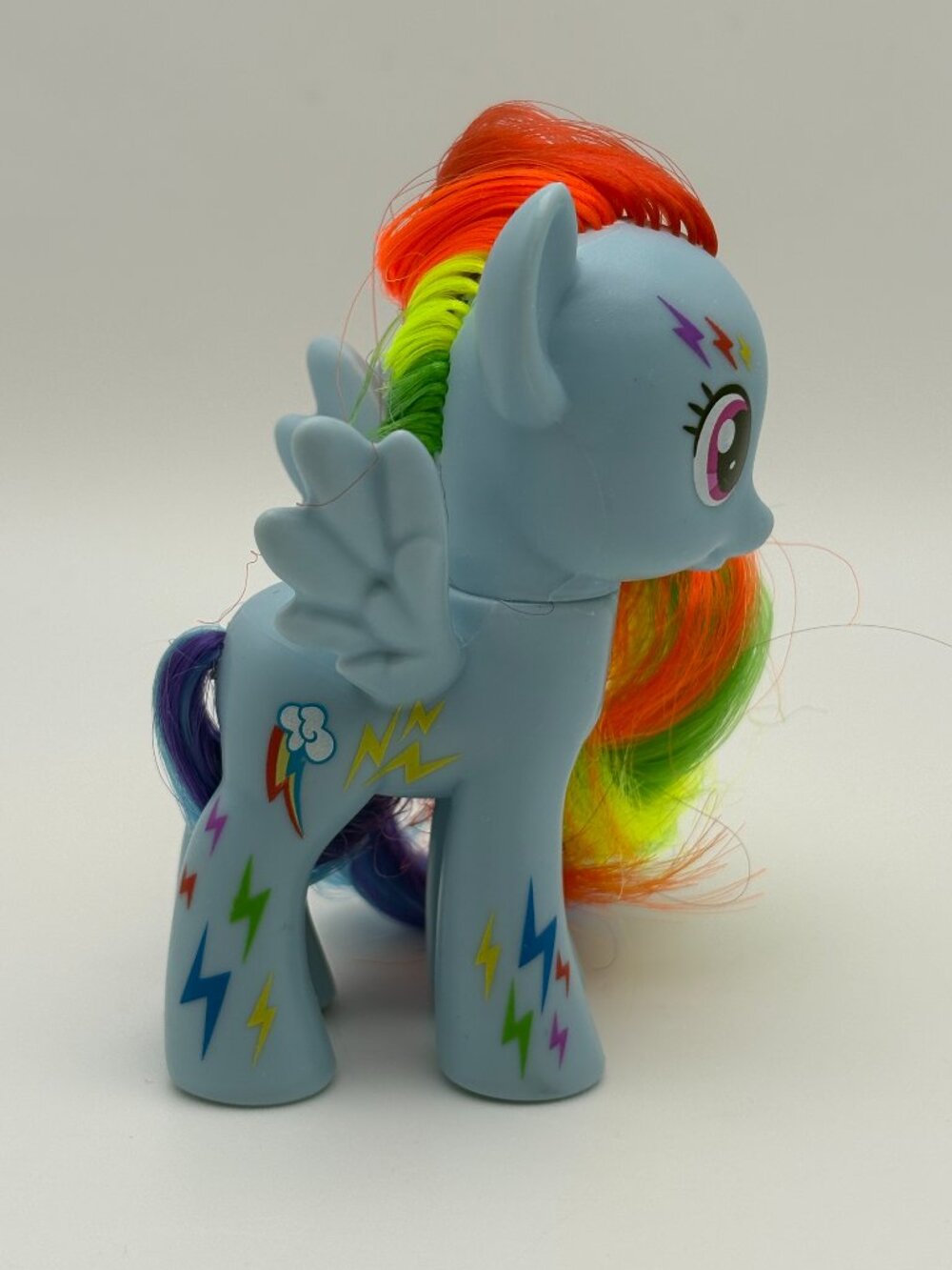 My Little Pony (MLP) Rainbow Dash Lightening Bolts 2010 G4 (SKU: 710TO)